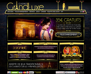 jouer sur le Casino Grand Luxe